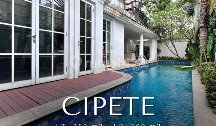 Rumah Bagus Siap Huni di Townhouse Cipete, LT 350 LB 500 Rumah Bagus Siap Huni di Townhouse Cipete, LT 350 LB 500