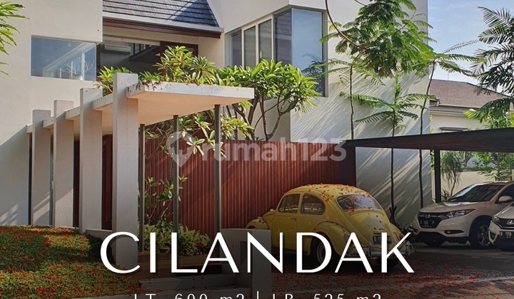 Modern Tropical House dalam Cluster Cilandak, LT 600 LB 525