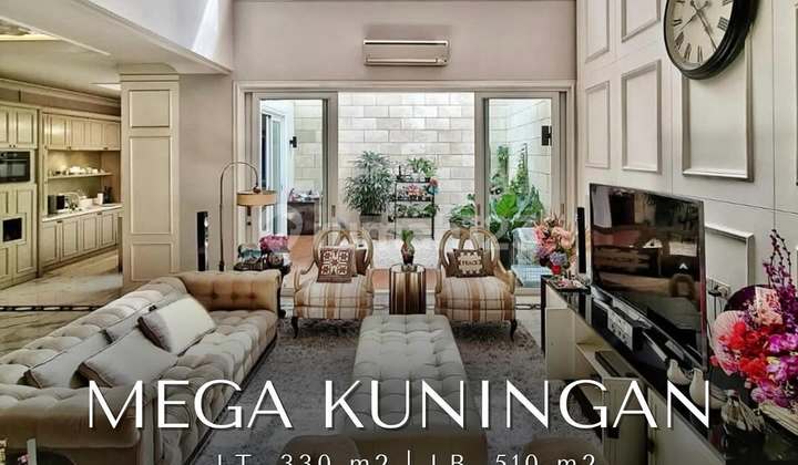 Luxurious Modern House di Mega Kuningan, LT 330 LB 510