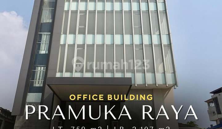 Gedung Perkantoran 5 Lantai di Pramuka, LT 759 LB 2107 Gedung Perkantoran 5 Lantai di Pramuka, LT 759 LB 2107
