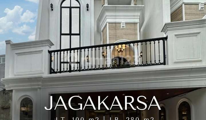 New House in Jagakarsa Townhouse, Land Area 100 Building Area 280
