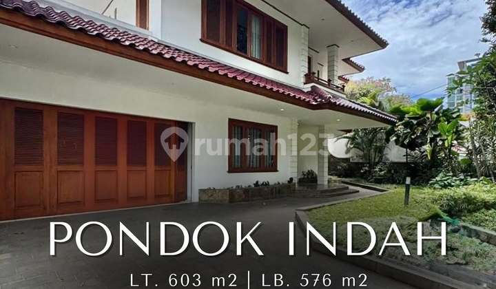 Semi Furnished House dekat Bukit Golf Pondok Indah, LT 603 LB 576