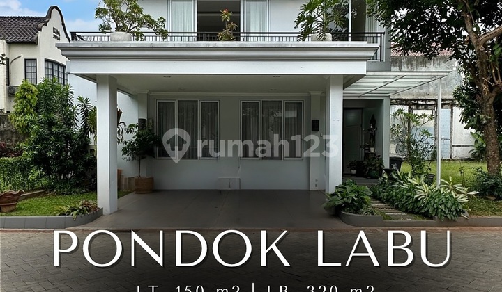 Modern Minimalist House di Komplek Pondok Labu, LT 150 LB 320