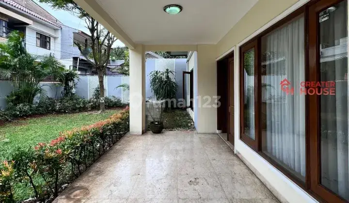 Rumah Luas 1 Lantai di Kemang Dalam, LT 1050 LB 600 2