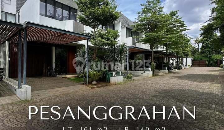 Rumah Cantik Siap Huni di Townhouse Pesanggrahan, LT 161 LB 140