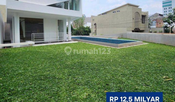 Rumah Modern Minimalis di Ampera Kemang, Lt 314 Lb 364 1