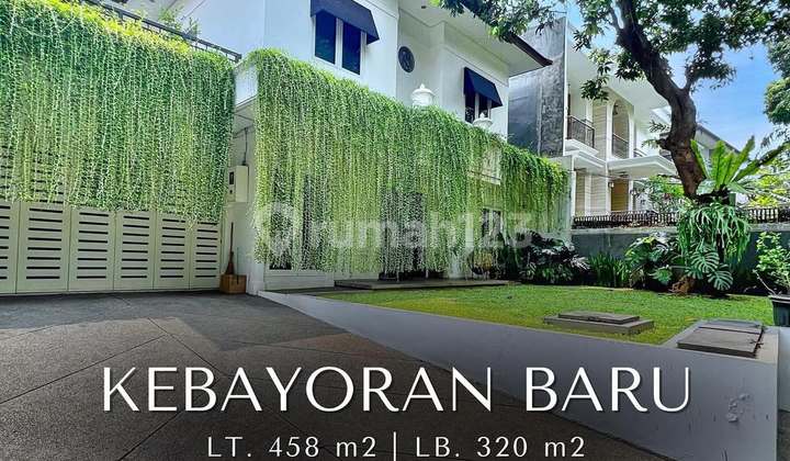 Rumah Klasik by Parama Dharma di Kebayoran Baru, LT 458 LB 320