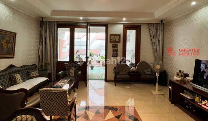 Rumah Asri Siap Huni di Menteng, Lt Lb 312 300 1