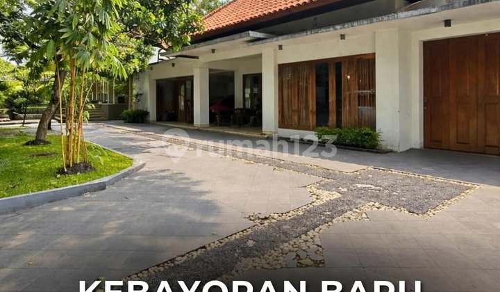 Rumah Mewah Siap Huni di Prime Area Kebayoran Baru LT 1451 LB 800