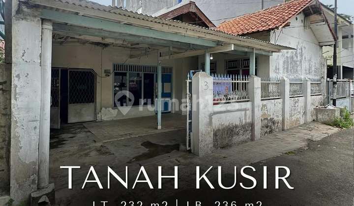 Rumah 1 Lantai Hitung Tanah di Tanah Kusir, LT 232 Rumah 1 Lantai Hitung Tanah di Tanah Kusir, LT 232