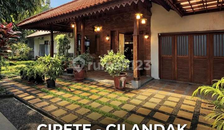 Rumah 1 Lantai Siap Huni Halaman Luas di Cipete, LT 718 LB 400