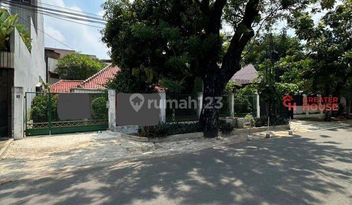 Rumah Lama Hitung Tanah Di Lokasi Premium Kebayoran Baru, Lt 365 2