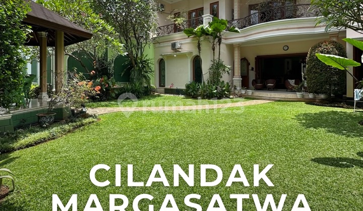 Rumah Klasik Modern di Cluster Cilandak Margasatwa, LT 750 LB 500