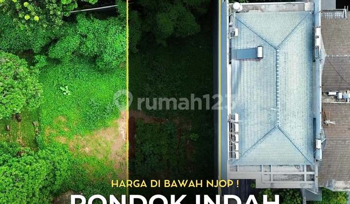 Kavling Harga di Bawah NJOP di Pondok Indah, LT 210