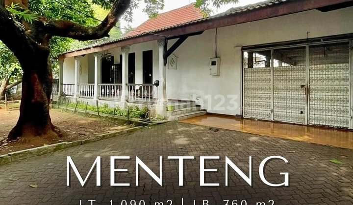 Rumah Bagus Siap Huni di Area Premium Menteng, LT 1090 LB 760