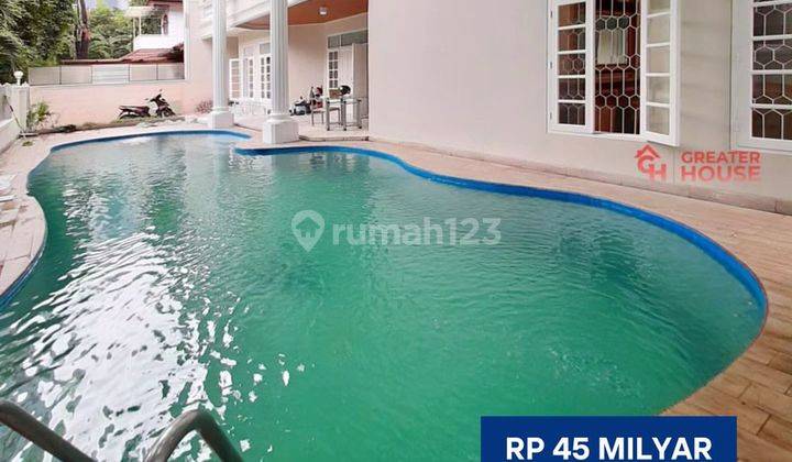 Rumah Posisi Hook Sudah Renovasi di Mega Kuningan, Lt Lb 500 600 1