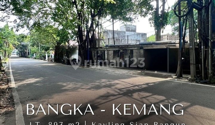 Kavling Siap Bangun di Bangka - Kemang, LT 897