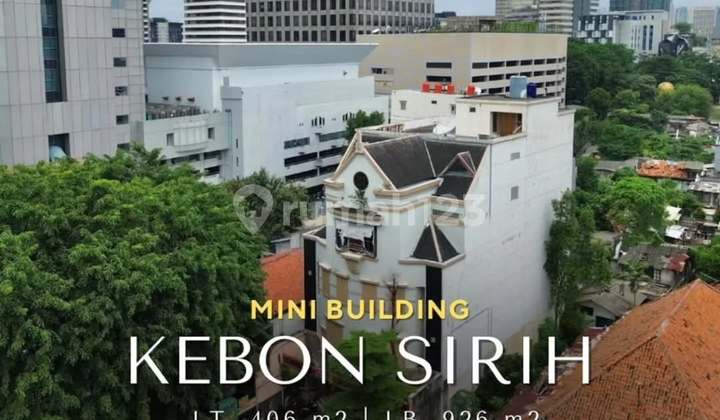 Mini Building Kokoh 5 Lantai di Kebon Sirih, LT 406 LB 926 Mini Building Kokoh 5 Lantai di Kebon Sirih, LT 406 LB 926