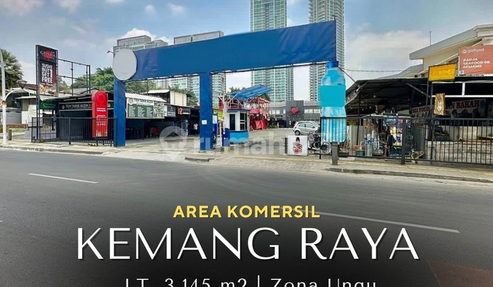 Lahan Komersial di Zona Ungu Kemang Raya, LT 3145