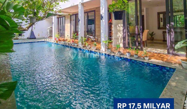 Rumah Tropis Minimalis dalam Townhouse Kemang (LT/LB: 425/450) 1