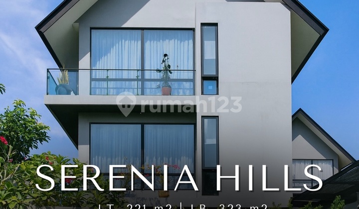 Modern Tropical House di Serenia Hills Lebak Bulus, LT 221 LB 323