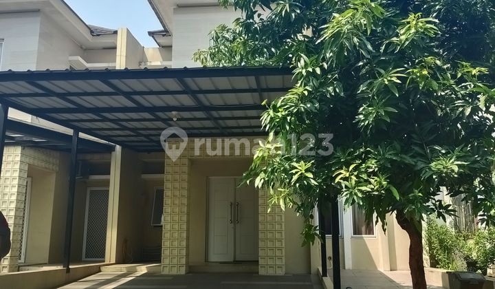 RUMAH FULL FURNISH 2 LANTAI LENGKAP DENGAN KOLAM RENANG DALAM CLUSTER 1