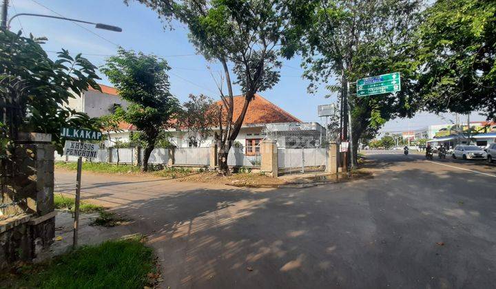 Tanah sekaligus Ada Rumah di pinggir jalan kota tegal 1