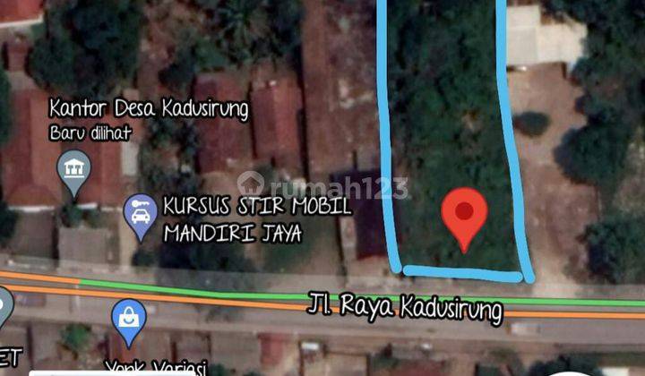 Tanah pinggir jalan cisauk kadusirung Tangerang  1