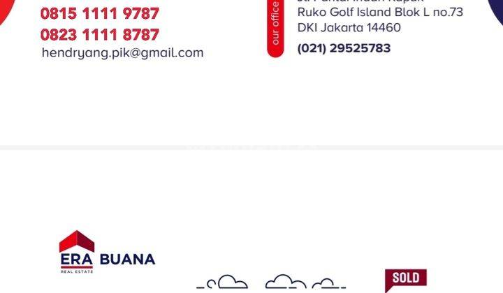 Hot Property Rumah Diamond Golf Pik Tgt Taman Golf Timur Pik Hadap S 10