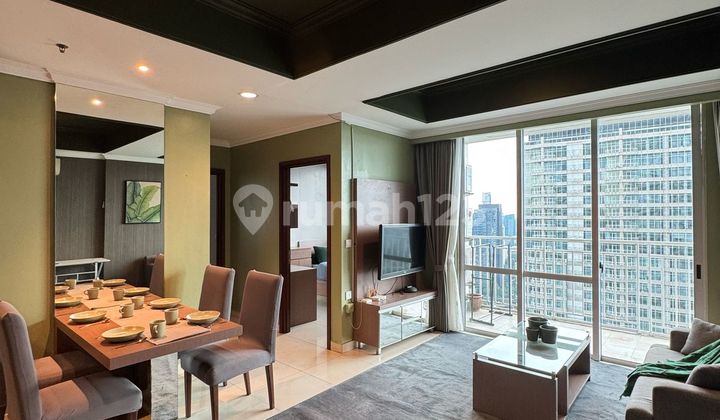 Apartment Denpasar Residence Kuningan City 2+1 BR Nice Furnished