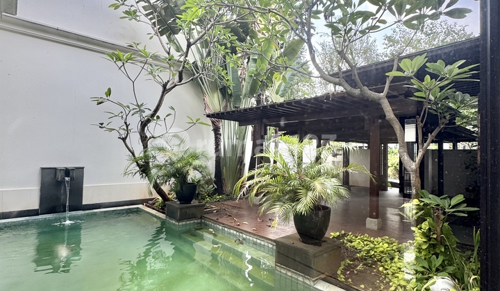 Tropical House 5Br With Private Pool In Pejaten Compound Ajh05024