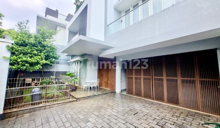 Minimalist House Semi Furnished 5 BR In Pondok Indah Area Ajh06297 Minimalist House Semi Furnished 5 BR In Pondok Indah Area Ajh06297
