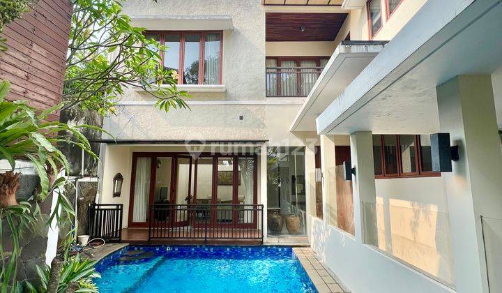 House 4 Bedrooms In Compound Kemang Ampera With Pool Ajh04010 1