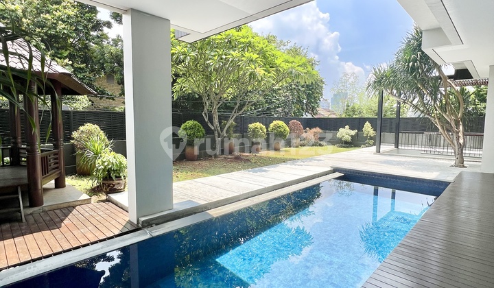 Bright House 3 Bedrooms In Compound In Cilandak Ajh02066 2