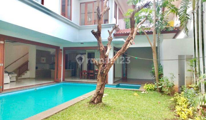 Minimalist House 4bedroom In Kemang Compound Ajh04080 1