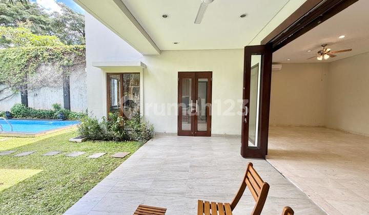 Bright House 5 BR In Kemang Compound With Pool & Garden Ajh04156 2