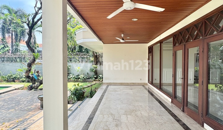 Stand Alone Tropical House with large garden in Kemang AJH04177 2