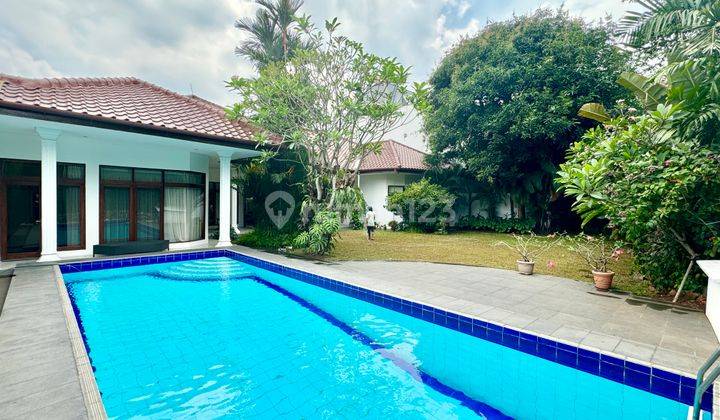 Fully Furnished House 4 BR In A Quiet Compound Pejaten Ajh05049 2