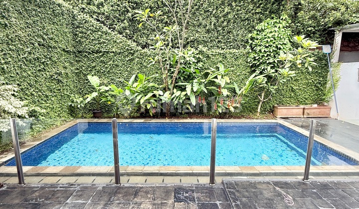 Homy House 4R in Kemang Compound with Private Pool Ajh04198 Homy House 4R in Kemang Compound with Private Pool Ajh04198