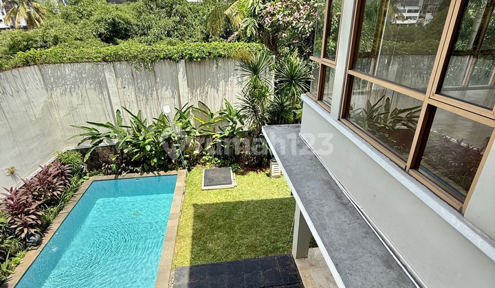 Bright Minimalist Modern House  in Pejaten Compound AJH04192