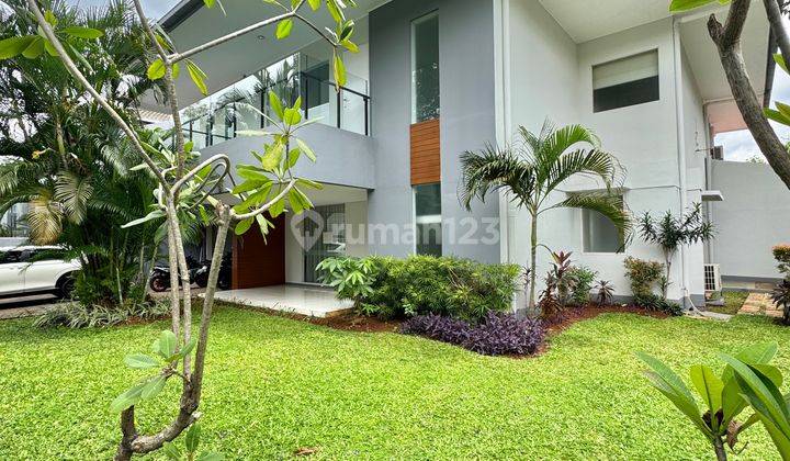 Minimalis House 4BR with big garden in compound Cipete AJH03071 1