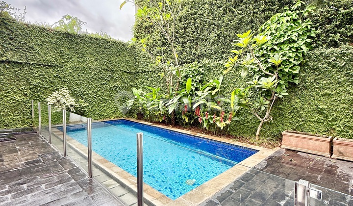 Nice House In Compound In Kemang 4br With Private Pool Ajh04198 Nice House In Compound In Kemang 4br With Private Pool Ajh04198