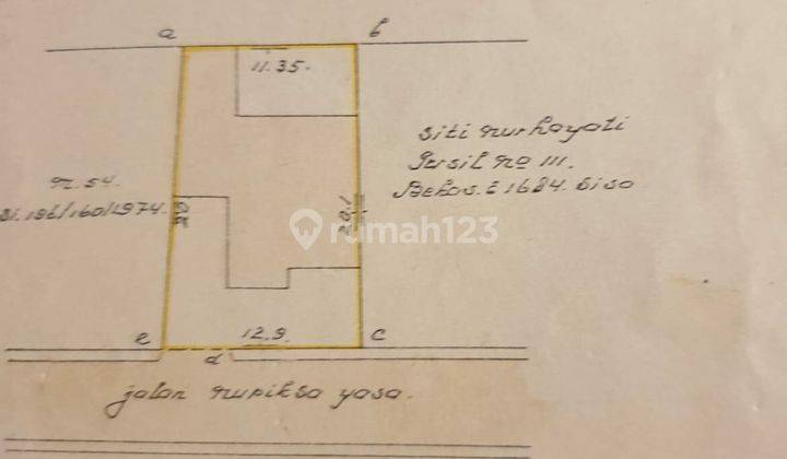 Tanah kavling di Tulodong Bawah  Kebayoran Baru Jakarta  4