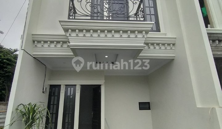 rumah di dalam cluster bebas banjir mewah nyaman di jagakarsa jakarta selatan 1