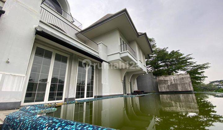 Jual Super Murah Dijamin View Danau Private Pool Dan Lift Harga Murah Danau Biru Alam Sutera 6