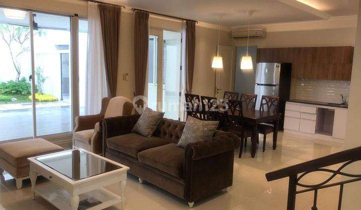 RUMAH MEWAH ADA PRIVAT POOL DAN FURNISHED ALBA ALAM SUTERA 2