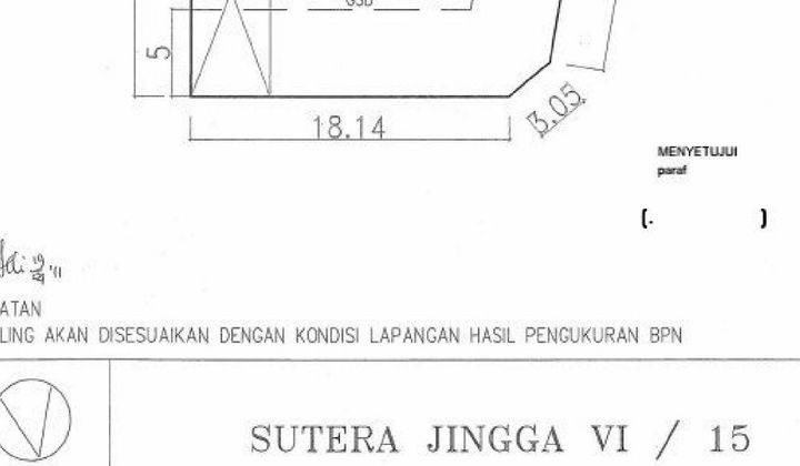 JUAL KAVLING JINGGA HOOK ALAM SUTERA 2