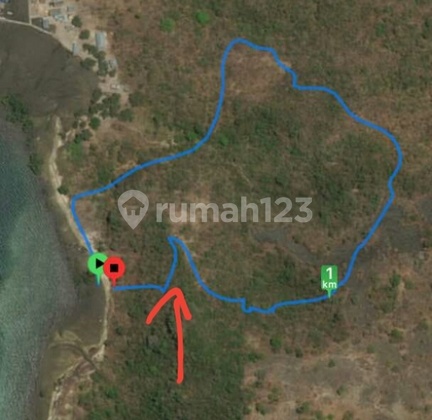 Di Jual Tanah Bukit Langsung Pantai View Laut Sunset
