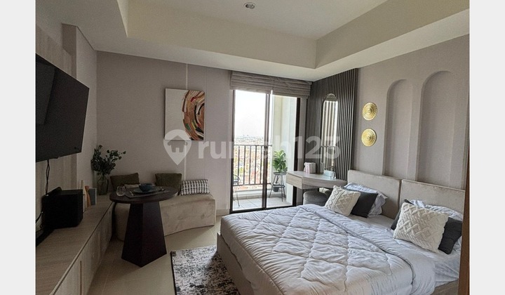 Dijual Apatemen Cleon Park Type Studio Murah Furnish Selangkah ke Aeon Mall Jakarta Garden City, Cakung 2