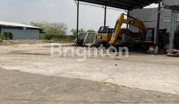 Tanah Zona Industri + Kantor + Gudang terbuka Kebomas, Gresik 1